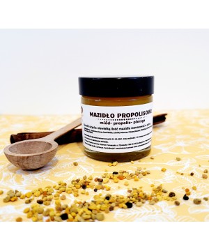 Mazidło Propolisowe miód - propolis- pierzga - 4173