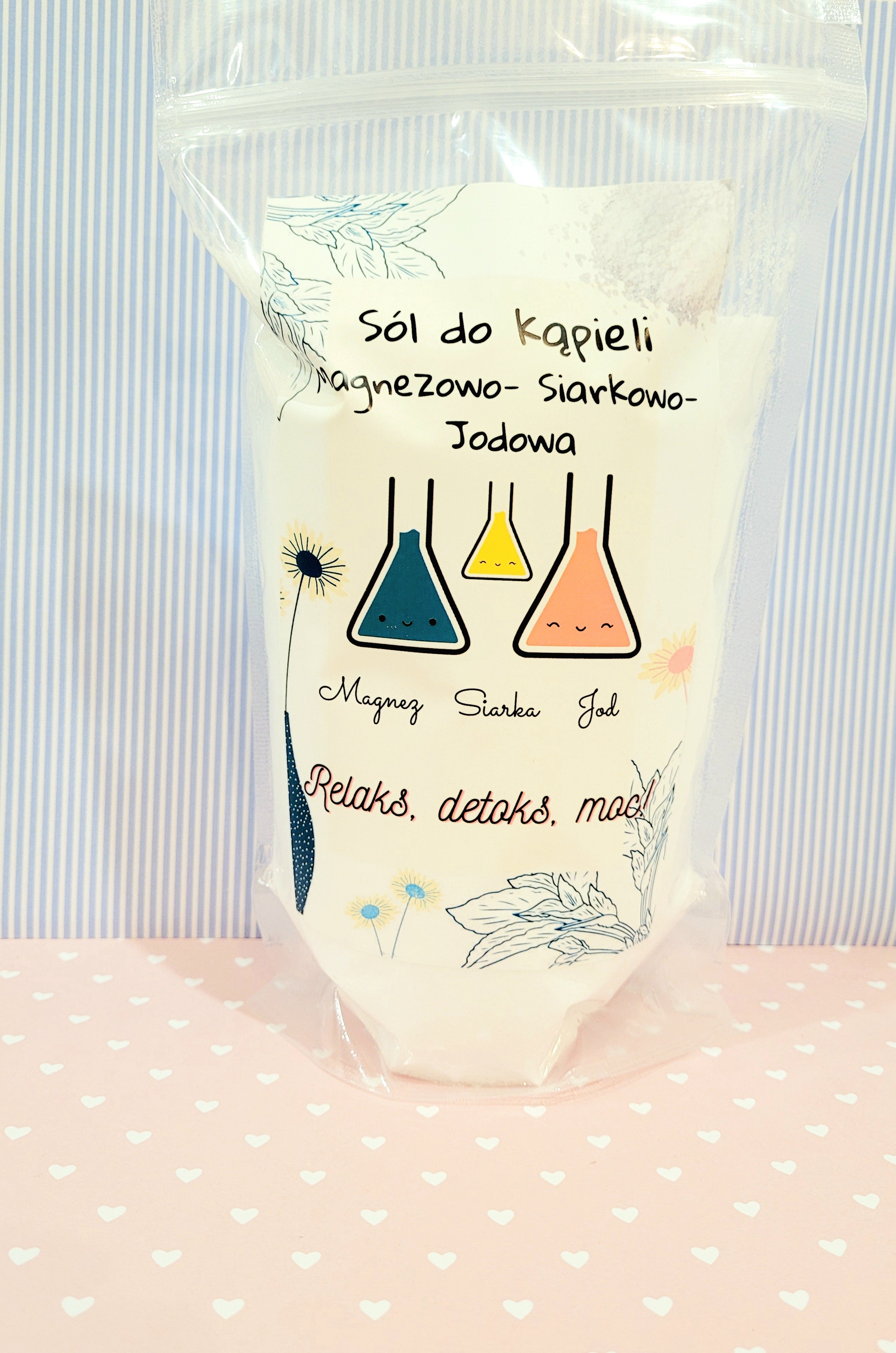 Sól Epsom - Sól magnezowo- siarkowo - jodowa - 4176