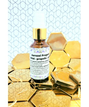 Aerozol Propolisowy Miód - propolis - pierzga - 4177