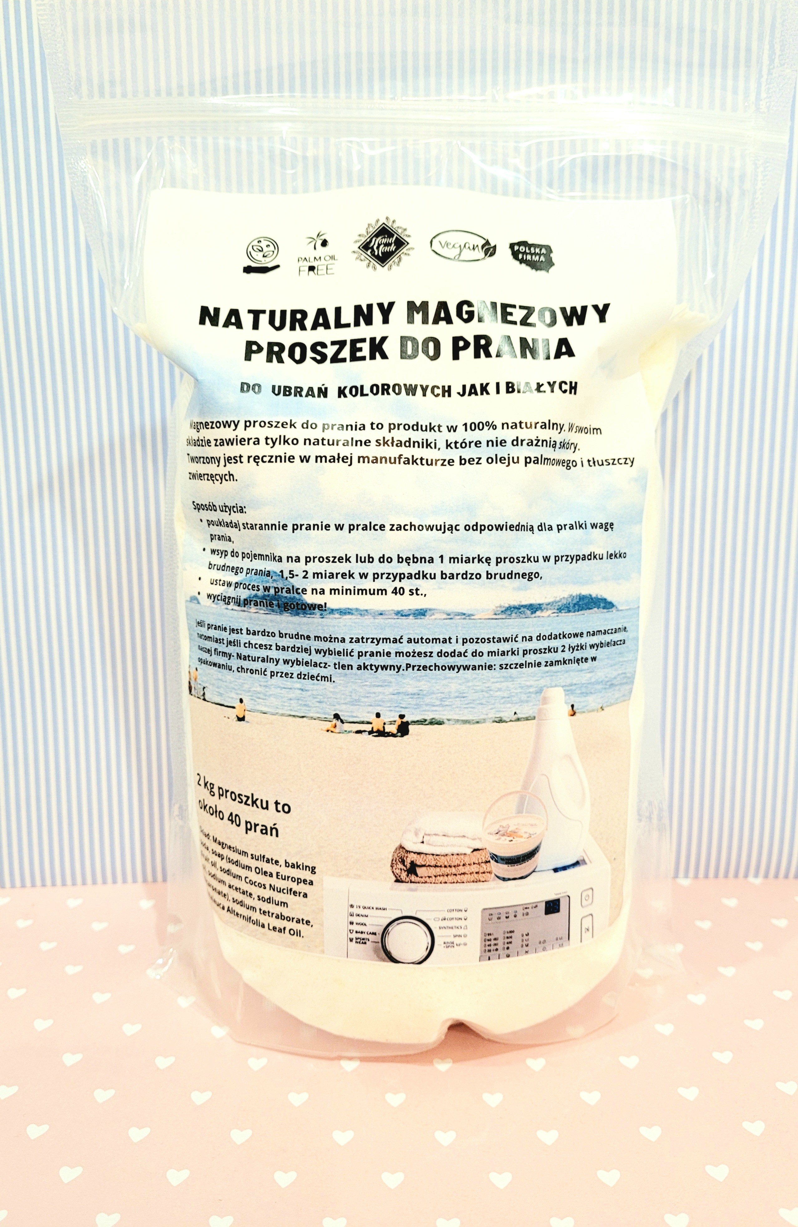 Magnezowy Proszek Ulepszona Granulacja! 40 prań 2 kg - 4181