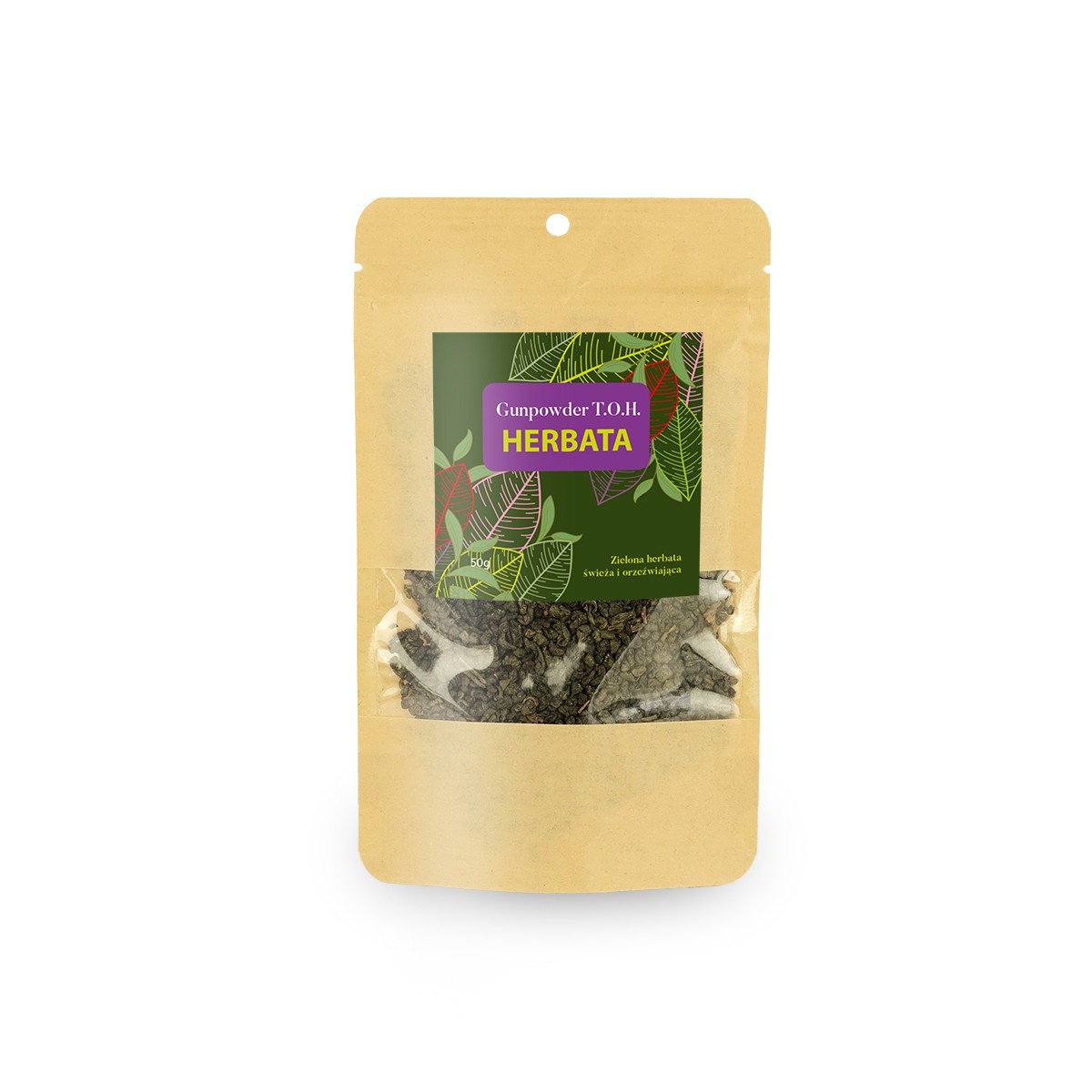 Herbata Gunpowder T.O.H 50g - 4246