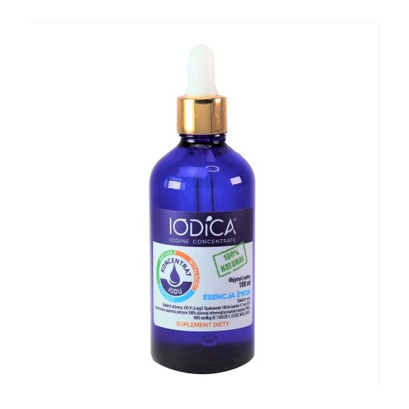 Naturalny Koncentrat Jodu 100 ml Iodica