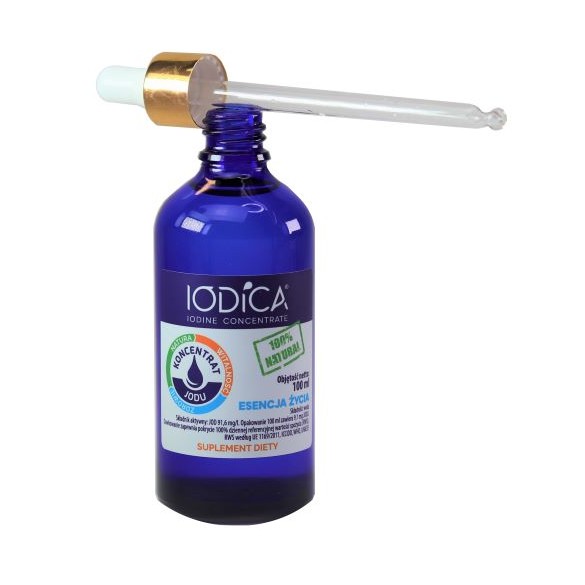 Naturalny Koncentrat Jodu 100 ml Iodica