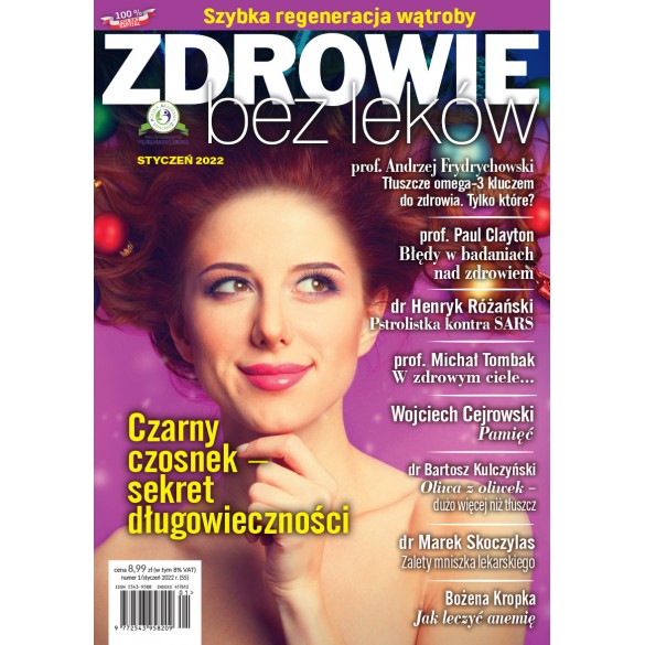 Numer 01/2022 Zdrowie bez leków