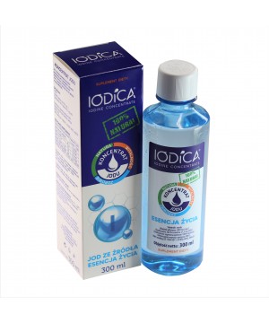 Naturalny koncentrat jodu 300ml Iodica - 4277