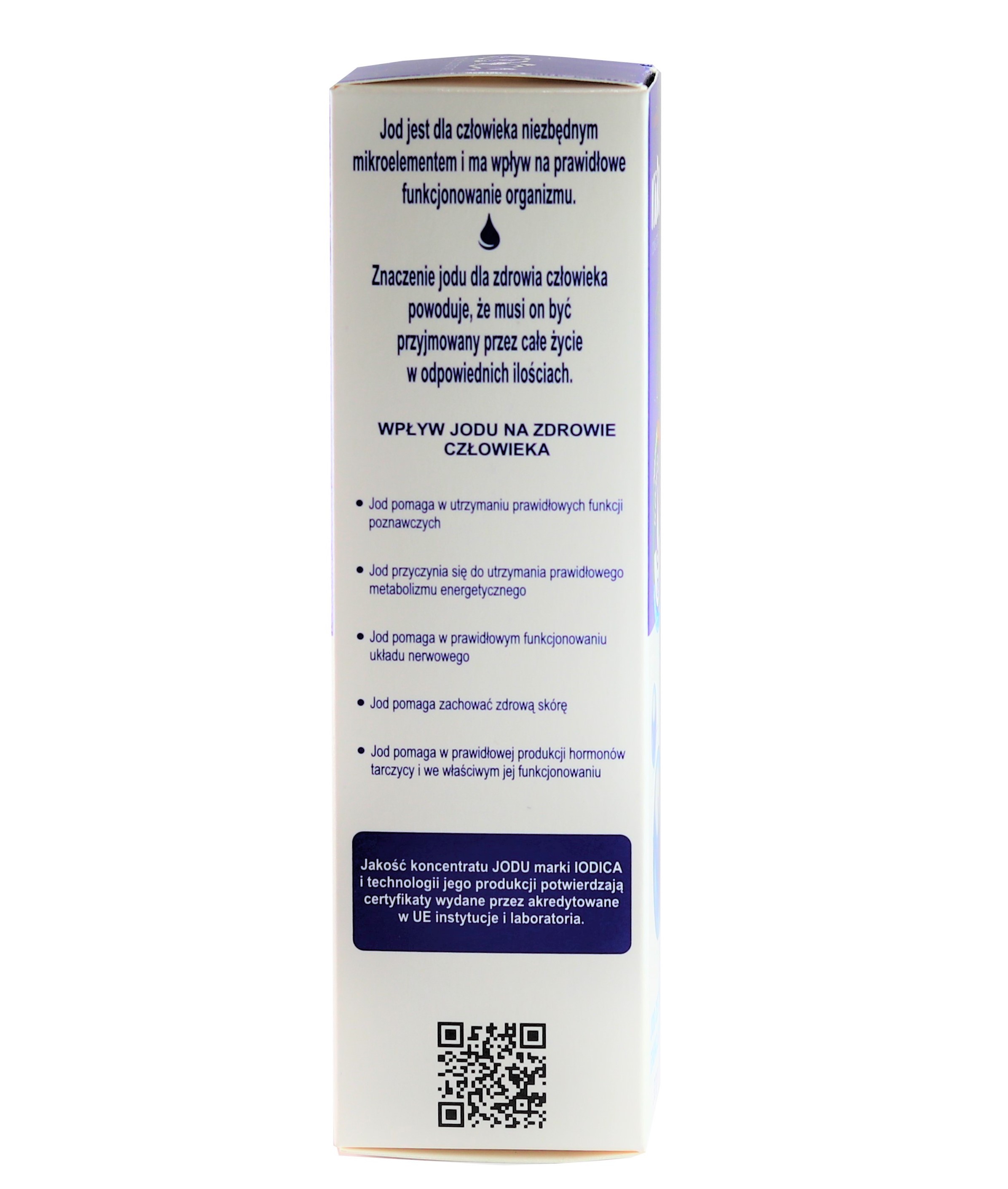 Naturalny koncentrat jodu 300ml Iodica - 4279