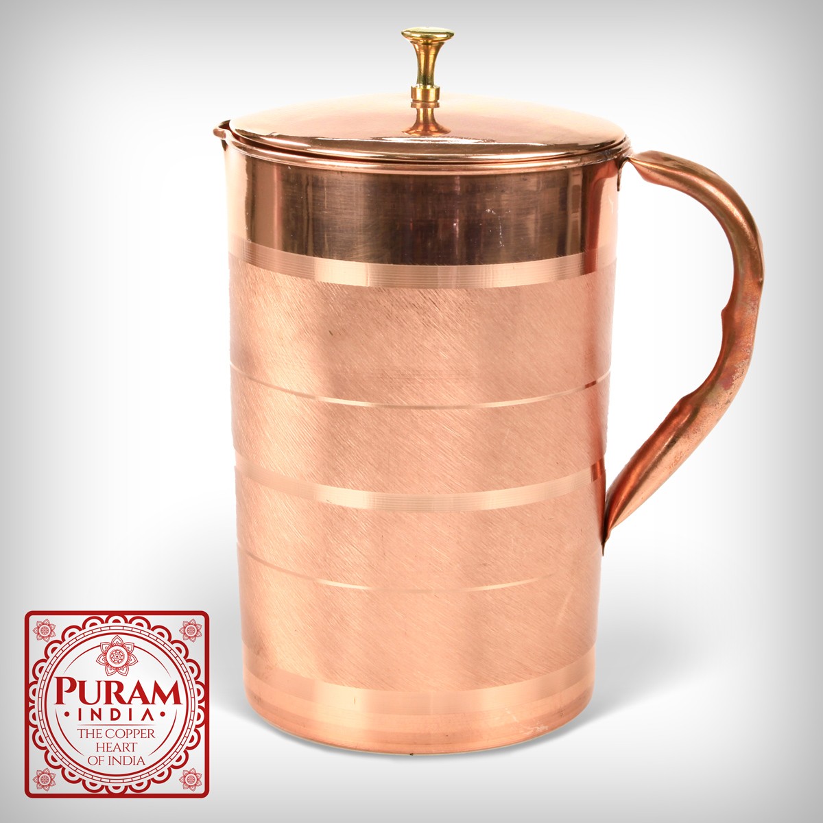 Lux miedziany dzbanek antybakteryjny 2L - 4387