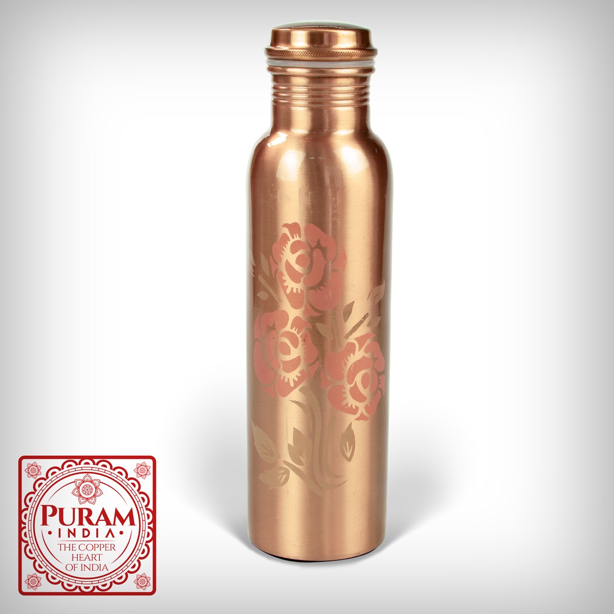 Butelka miedziana - antybakteryjna - Magic 1000ml - 4395