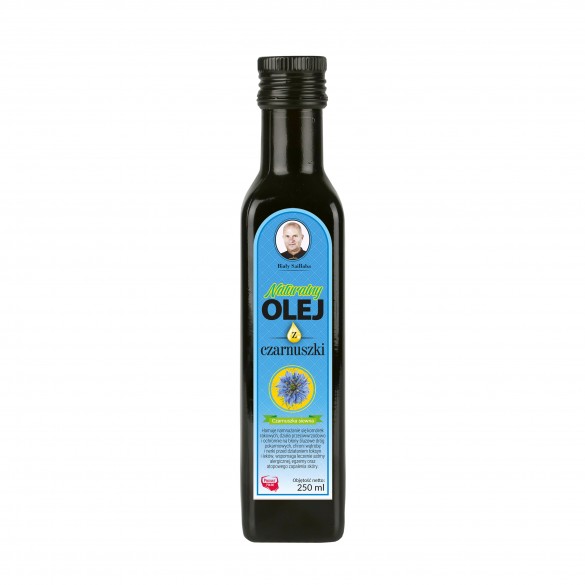 Świeży naturalny olej z czarnuszki 250 ml