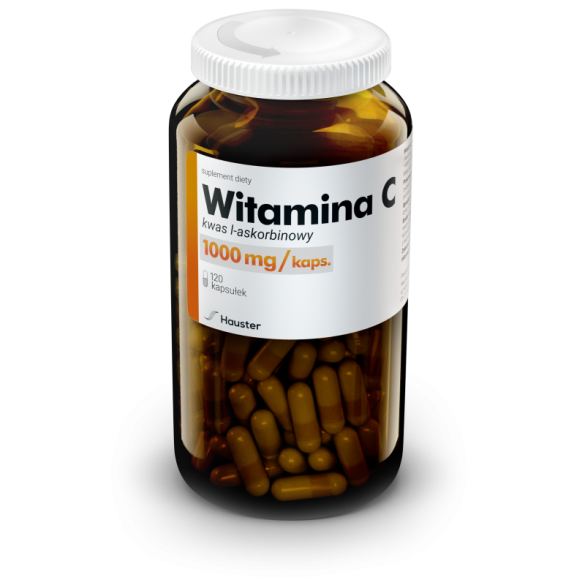 Witamina C 1000mg Hauster 120 kaps