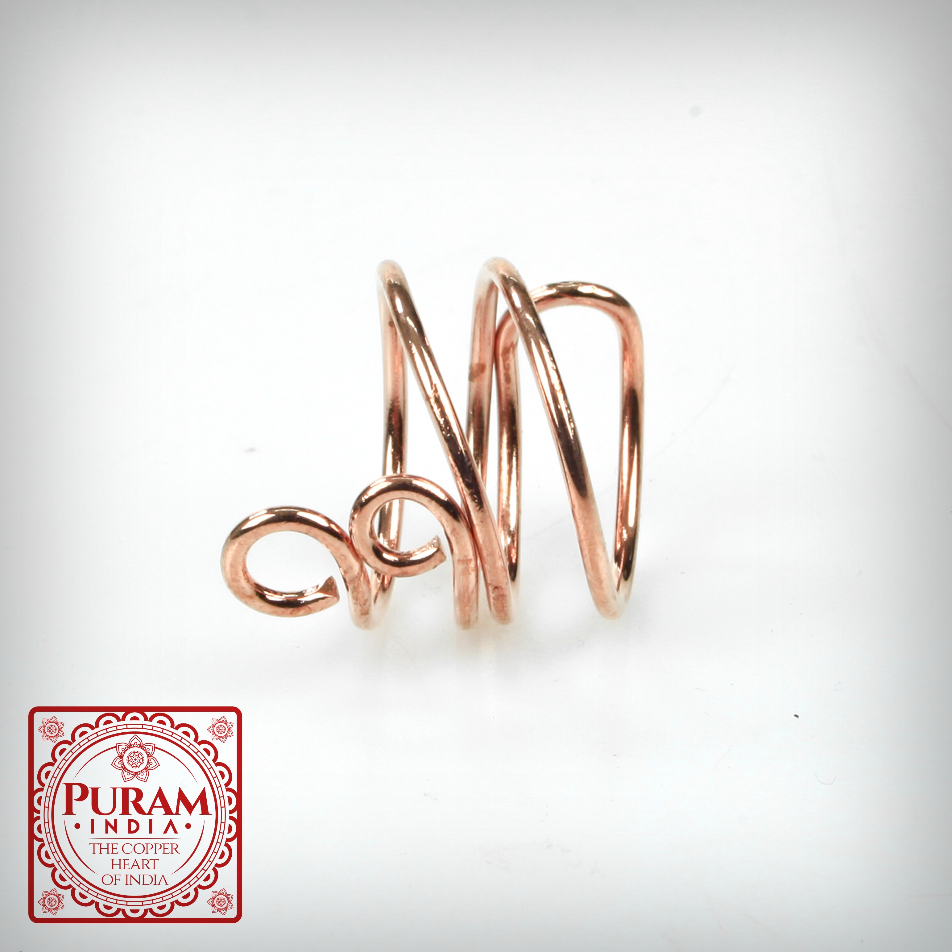 Miedziany pierścionek 3 - 4438