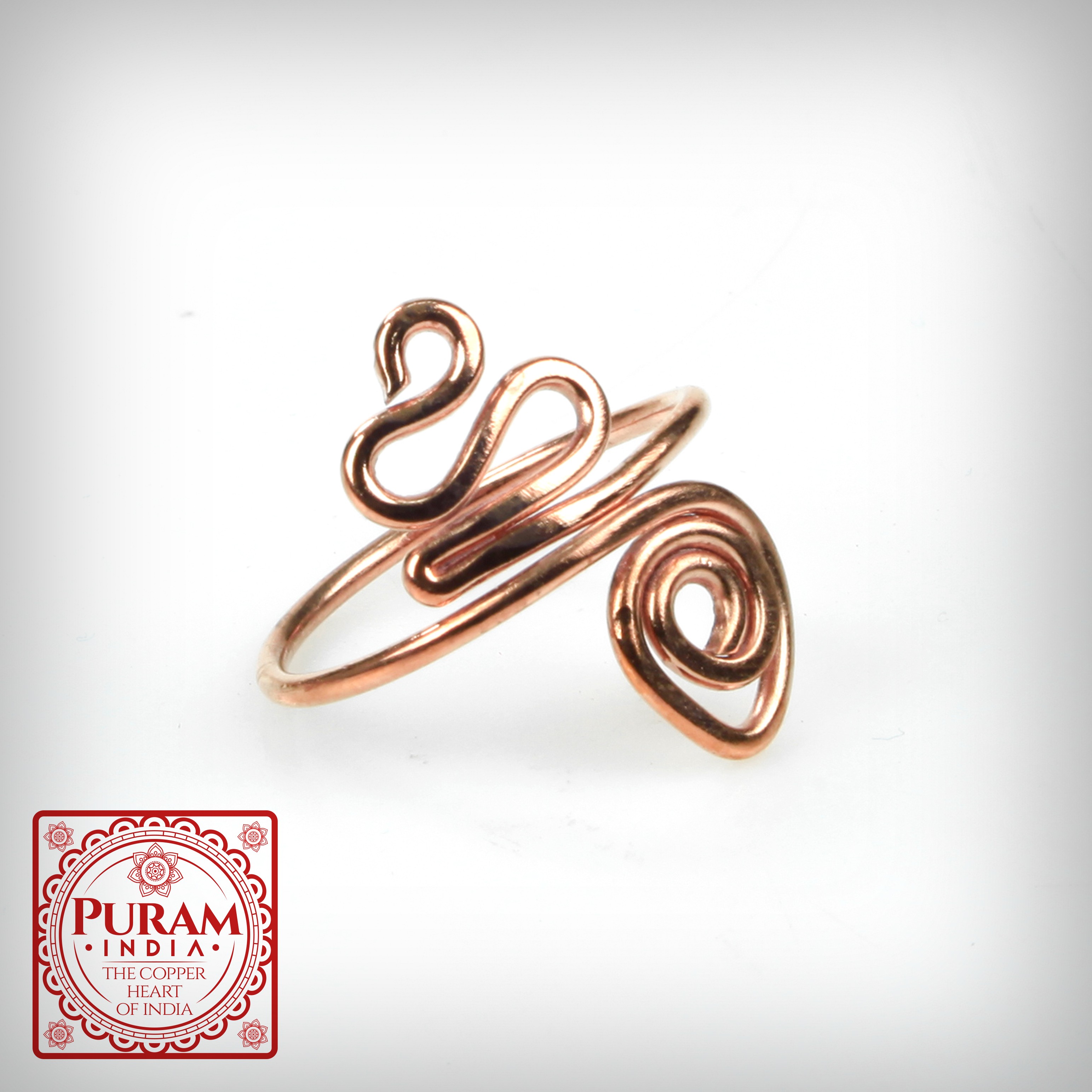 Miedziany pierścionek 7 - 4443