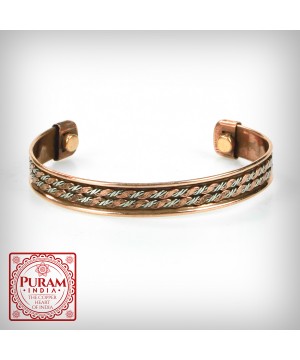 Miedziana bransoletka 11 - 4467