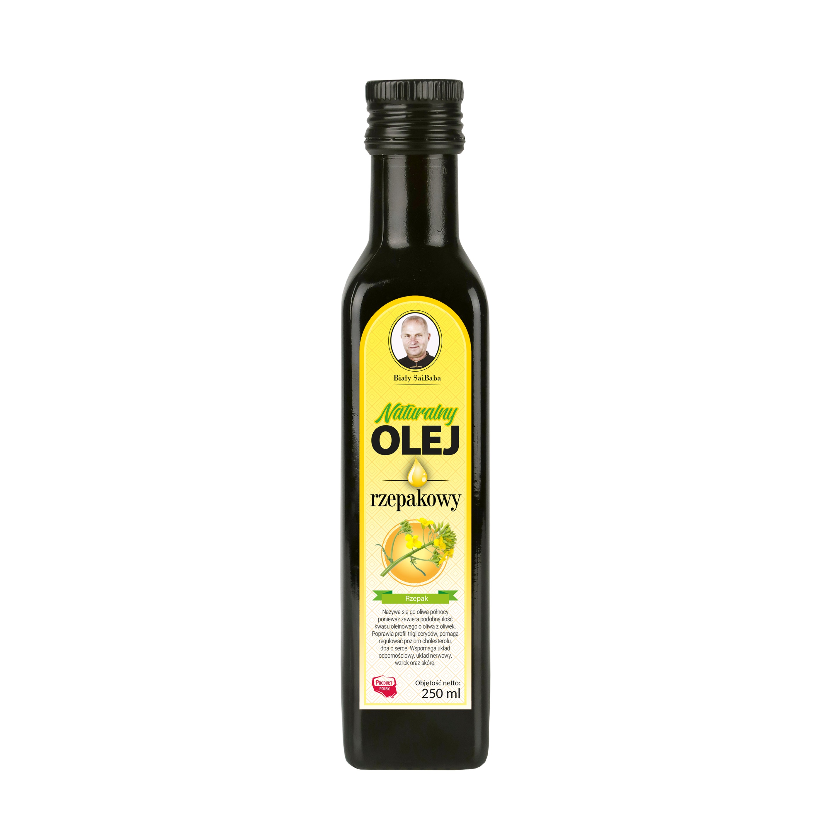 Świeży naturalny olej rzepakowy 250 ml - 447