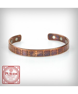 Miedziana bransoletka 26 - 4482