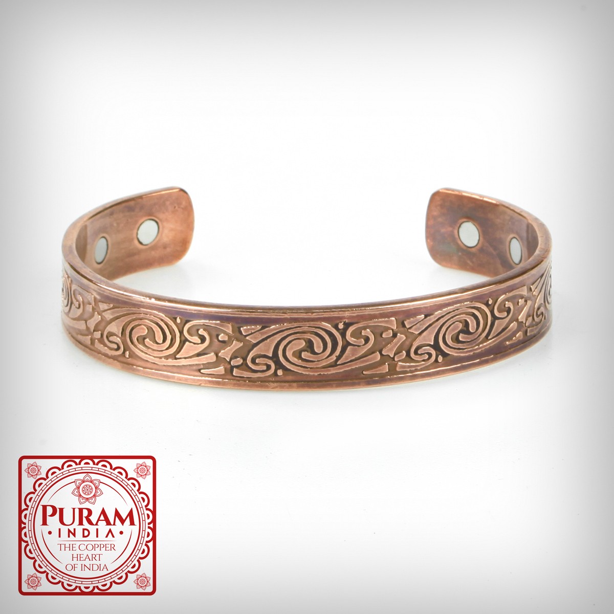 Miedziana bransoletka 32 - 4489