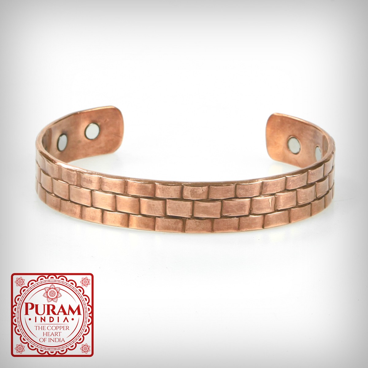 Miedziana bransoletka 35 - 4493