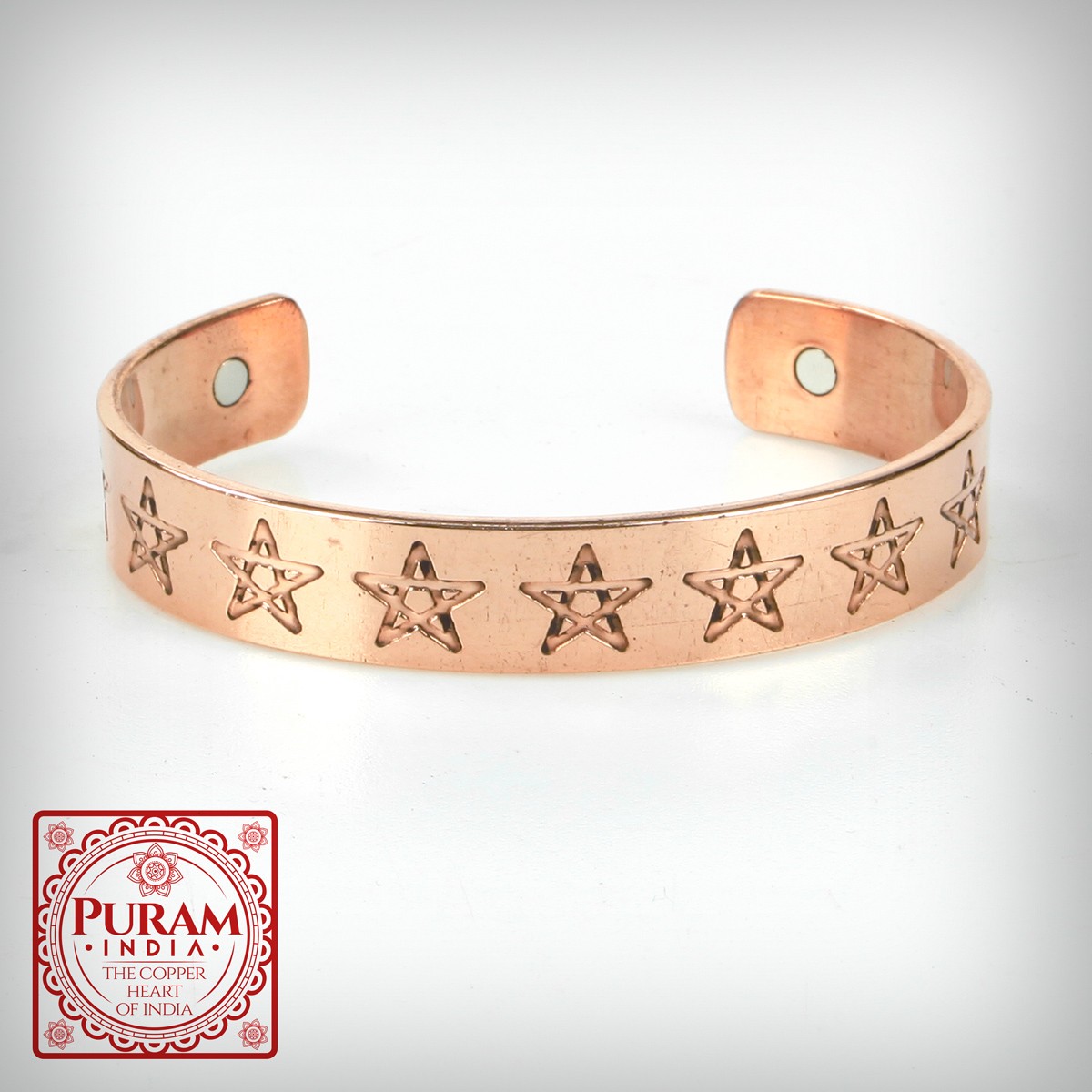 Miedziana bransoletka 40 - 4497