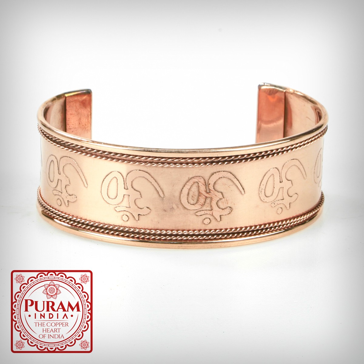 Miedziana bransoletka 41 - 4498