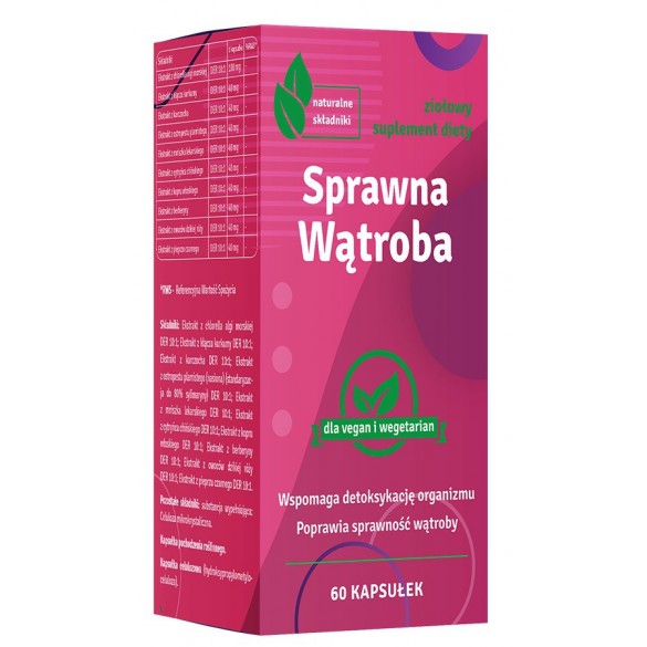 Sprawna wątroba 60 kapsułek