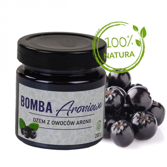 Bomba Aroniowa – dżem z owoców aronii Bomba Aroniowa – dżem z owoców aronii