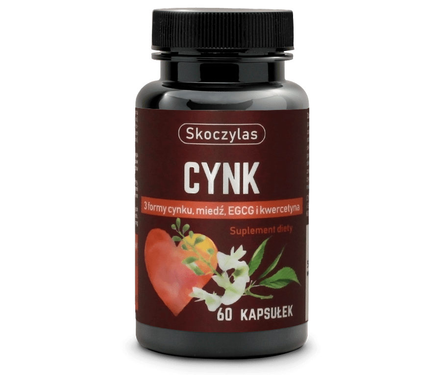 Cynk 3 formy, miedź, EGCG i kwercetyna - 4563