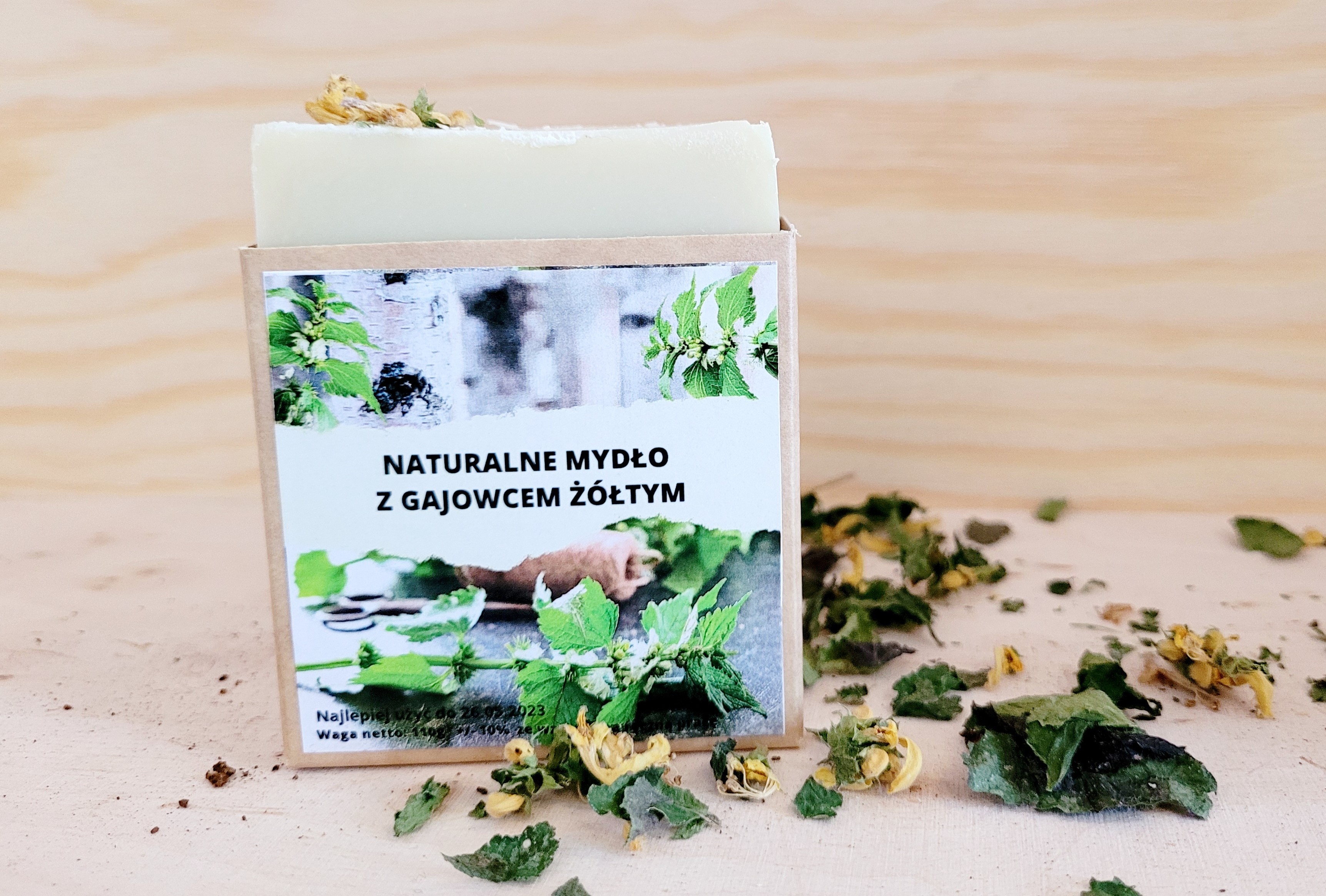 Naturalne mydło z gajowcem żółtym - 4692