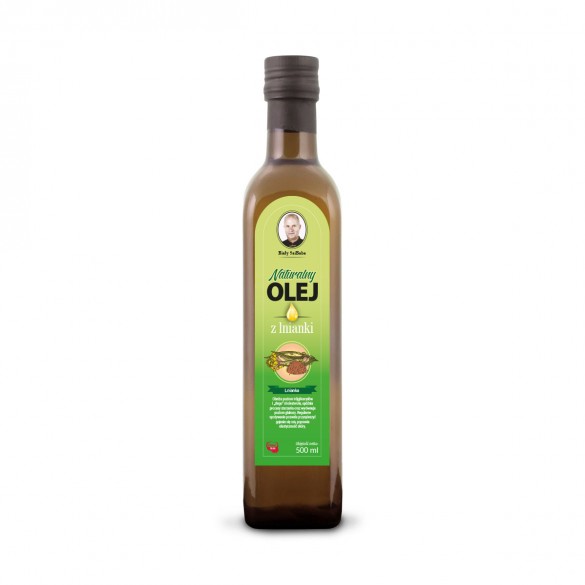 Naturalny Olej z Lnianki 500ml