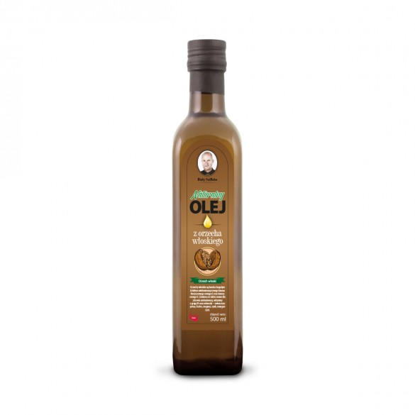 Naturalny Olej z Orzecha Włoskiego 500ml