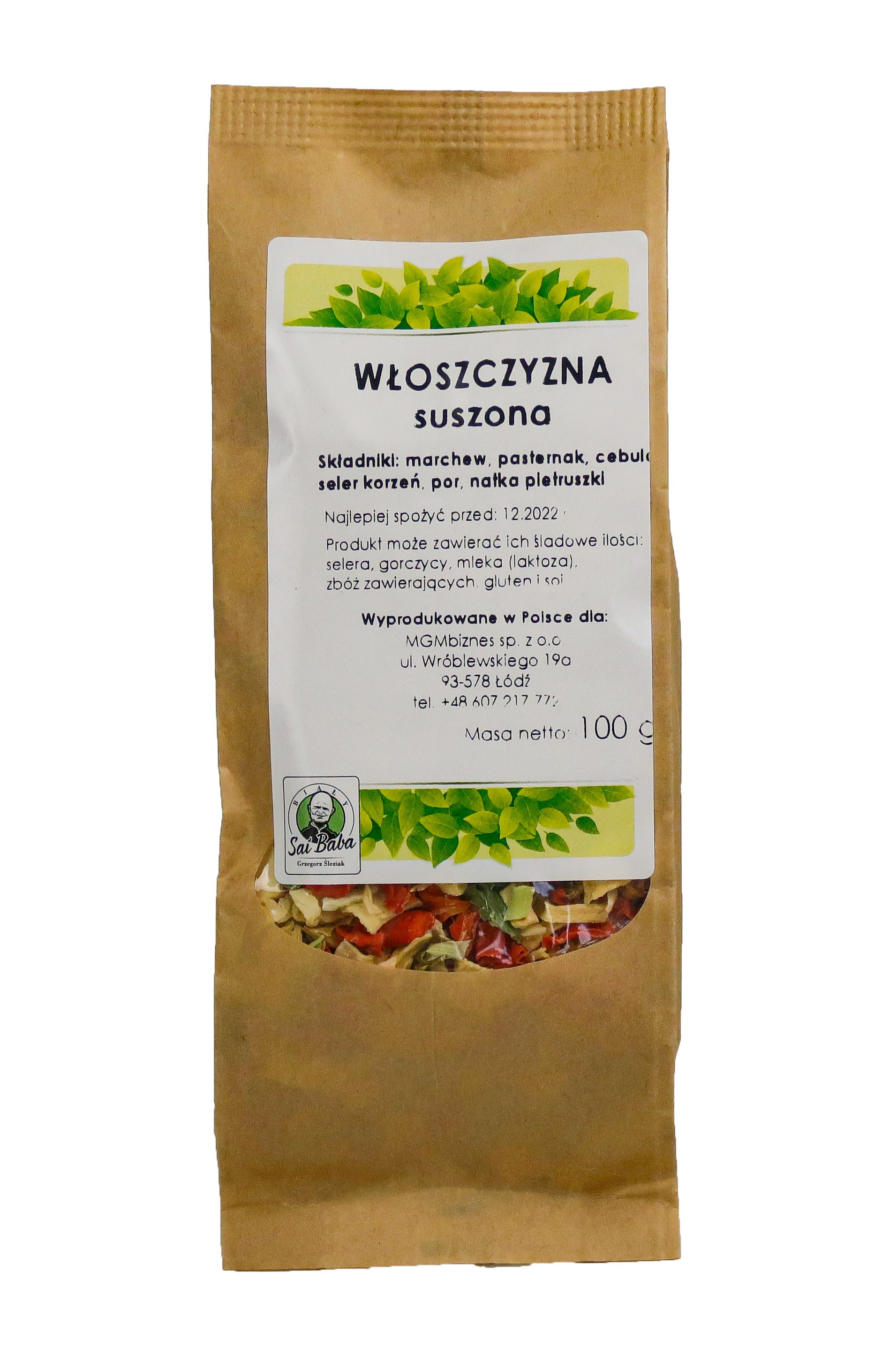 Włoszczyzna suszona 100g - 4846