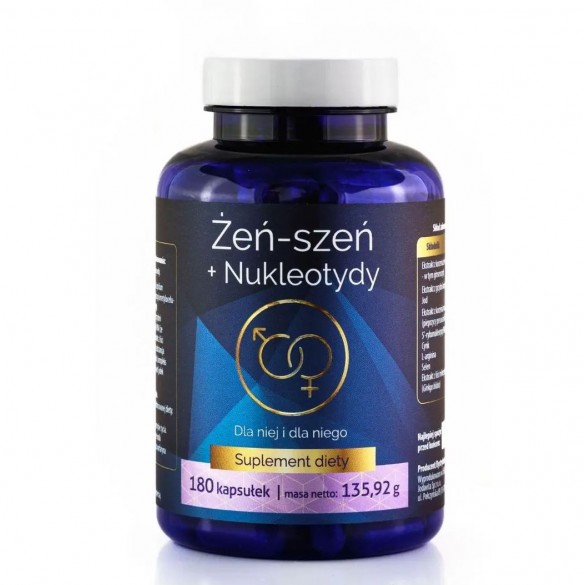 Żeń-szeń + NUKLEOTYDY Żeń-szeń + NUKLEOTYDY