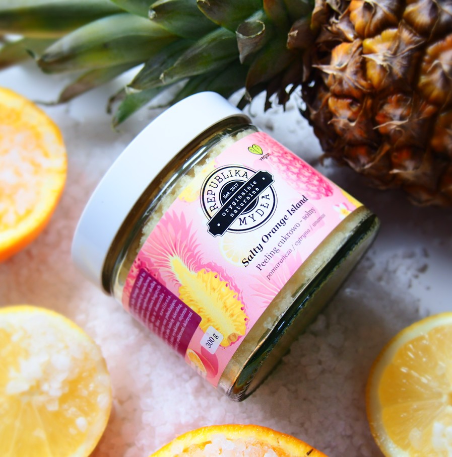 Salty Orange Island – peeling do ciała 300g - 4895