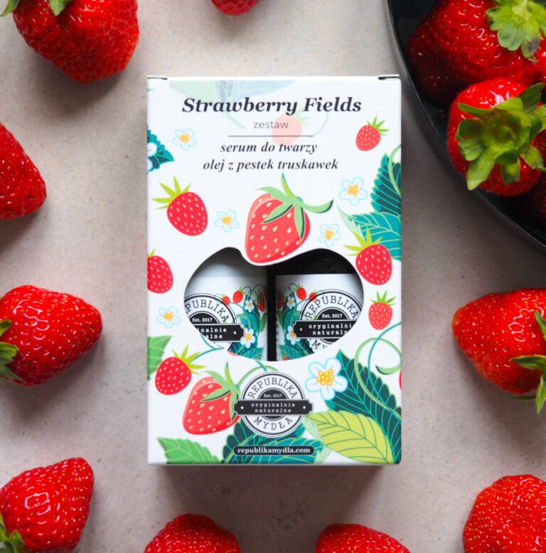 Strawberry Fields – zestaw serum + olej - 4919