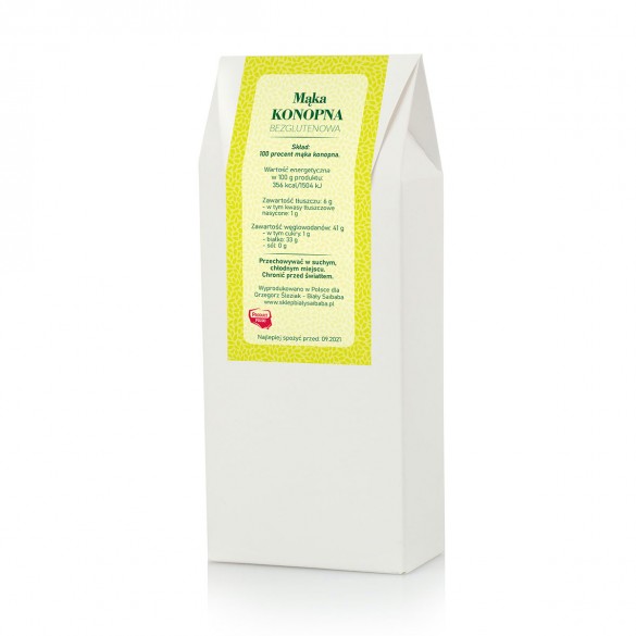 Mąka konopna 250g - 492 Mąka konopna 250g