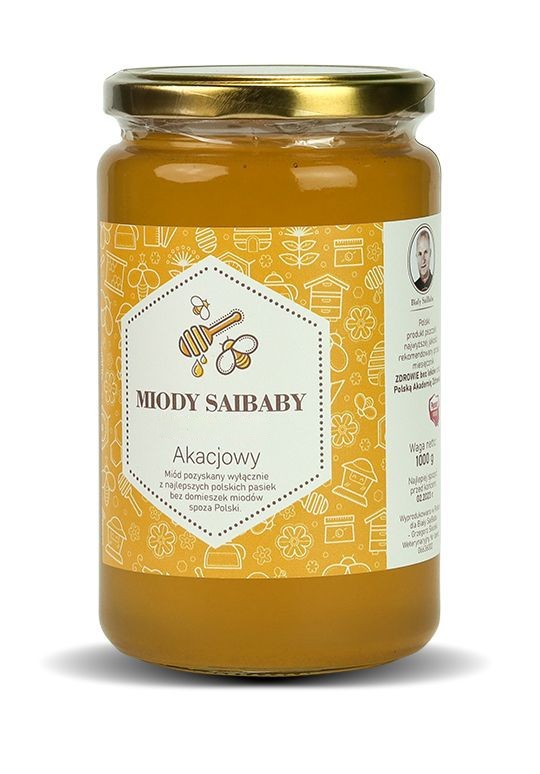 Miód Akacjowy 1000g - 4972