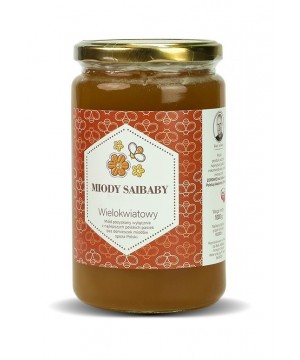 Miód Wielokwiatowy 1000g - 4974