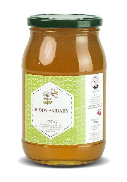 Miód lipowy 1300g - 4975