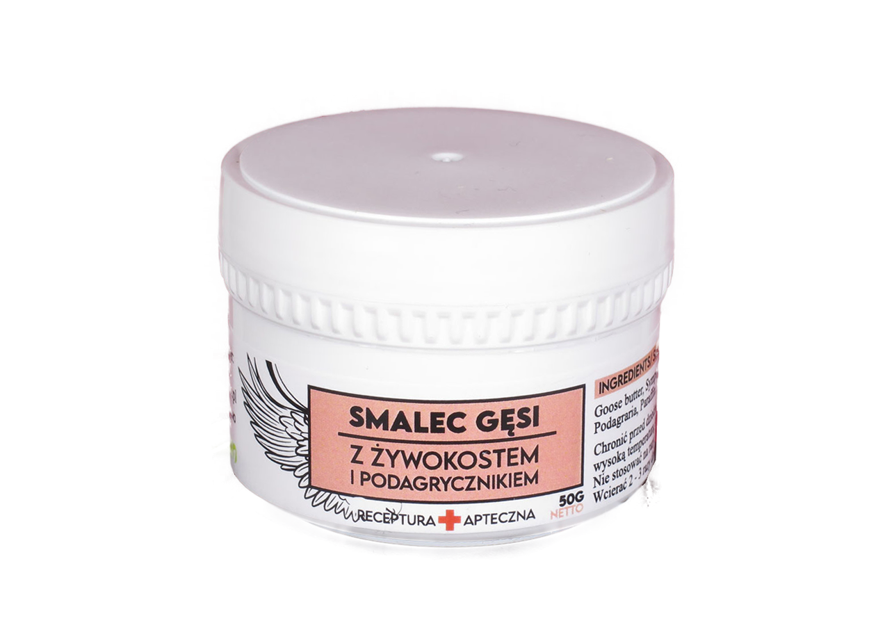 Smalec gęsi z żywokostem i podagrecznikiem - 5063