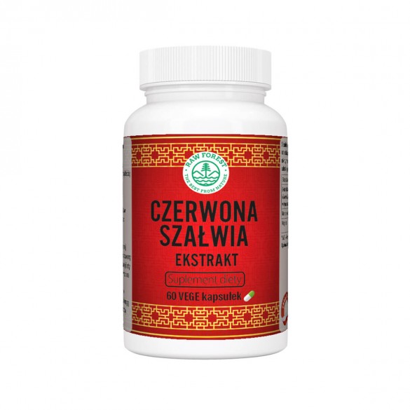 Czerwona Szałwia - Suplement diety - RawForest
