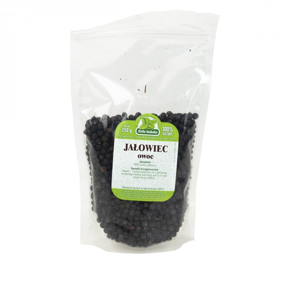 Jałowiec owoc 250g Jałowiec owoc 250g