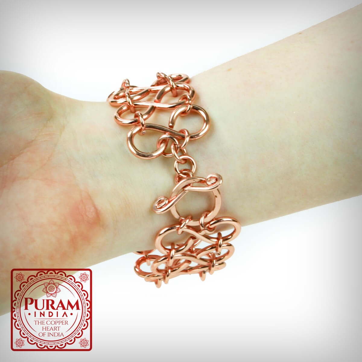 PURAM Miedziana bransoletka 1791 - 5310