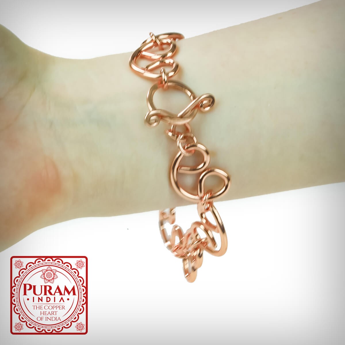 PURAM Miedziana bransoletka 1792 - 5316