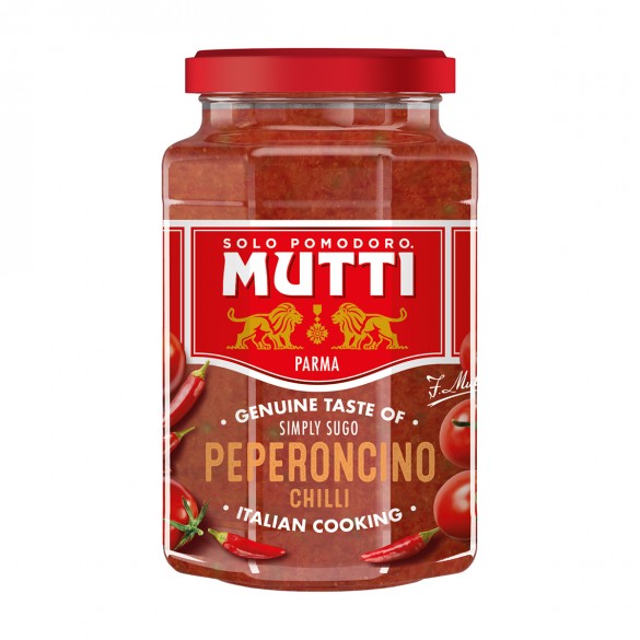 Mutti - Sos pomidorowy z papryczkami chili