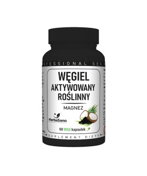 Węgiel aktywowany roślinny + magnez - 5424