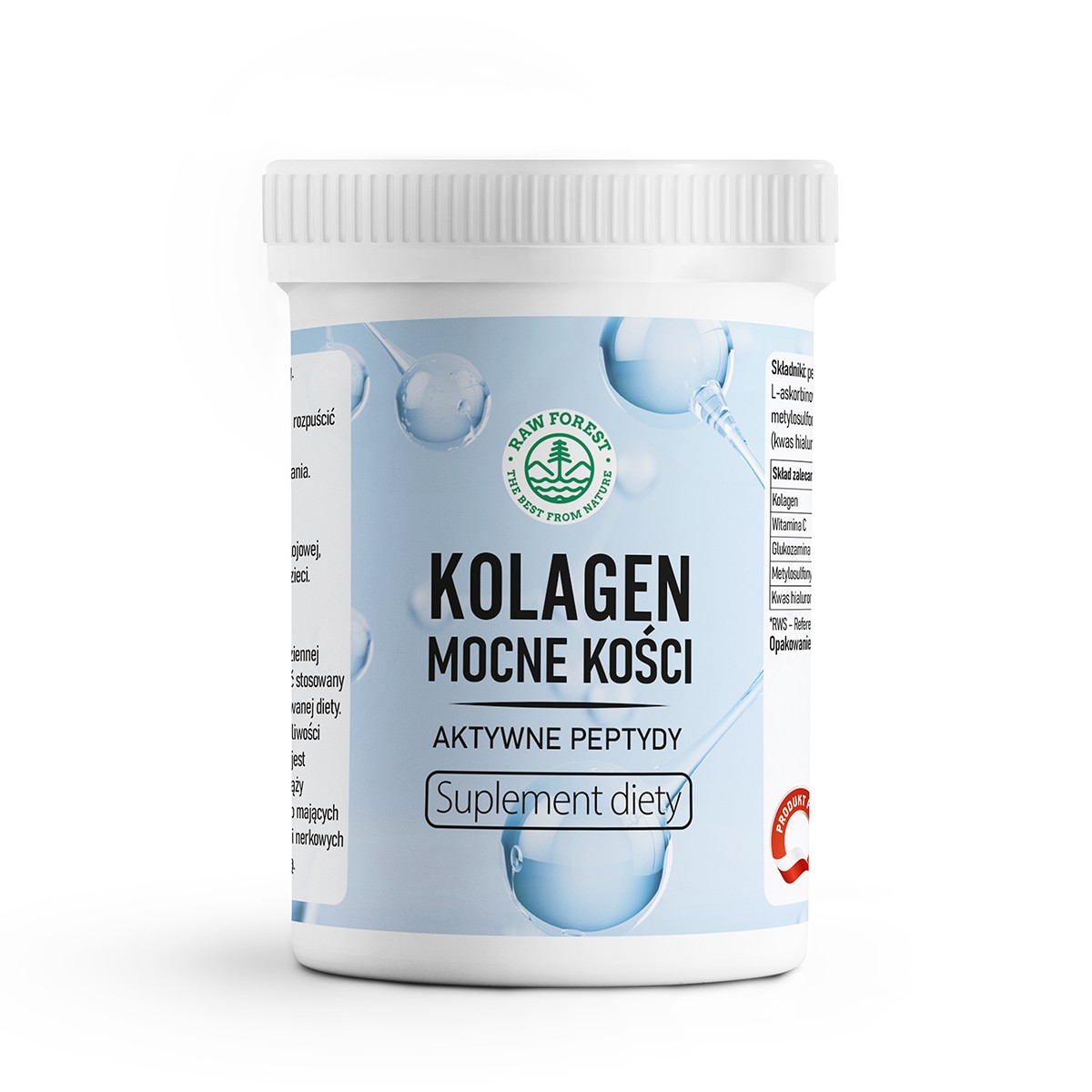 Kolagen - MOCNE KOŚCI - RawForest - 5429