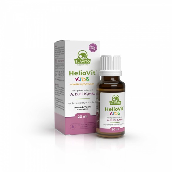 HelioVit KIDS - kompleks witamin - Slavito - krople - 20 ml