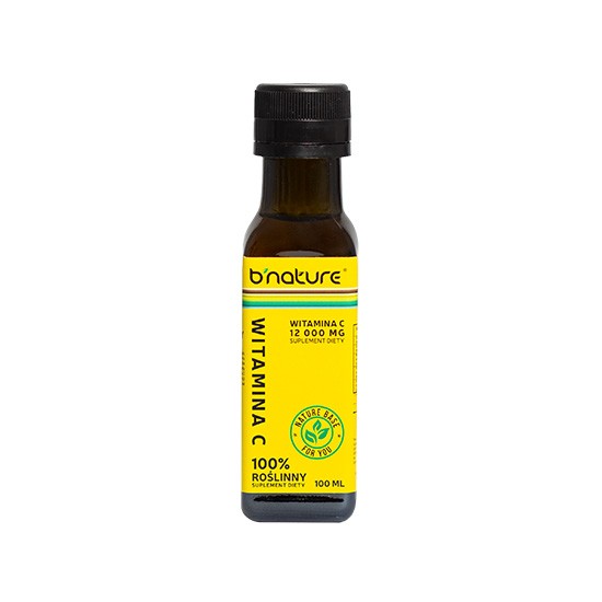 Witamina C 12000 mg/100 ml - krople - b'nature - 5466