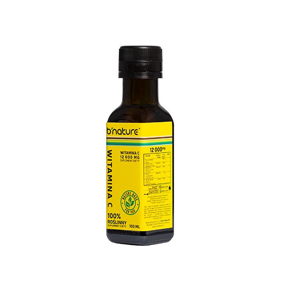 Witamina C 12000 mg/100 ml - krople - b'nature