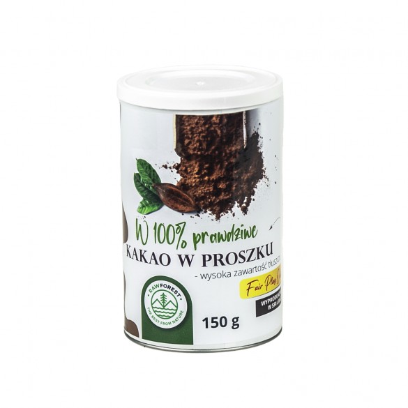 100% prawdziwe KAKAO w proszku 150g 100% prawdziwe KAKAO w proszku 150g