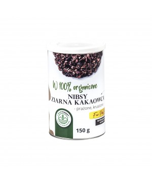 100% organiczne ziarna kakaowca nibsy 150g - 5520